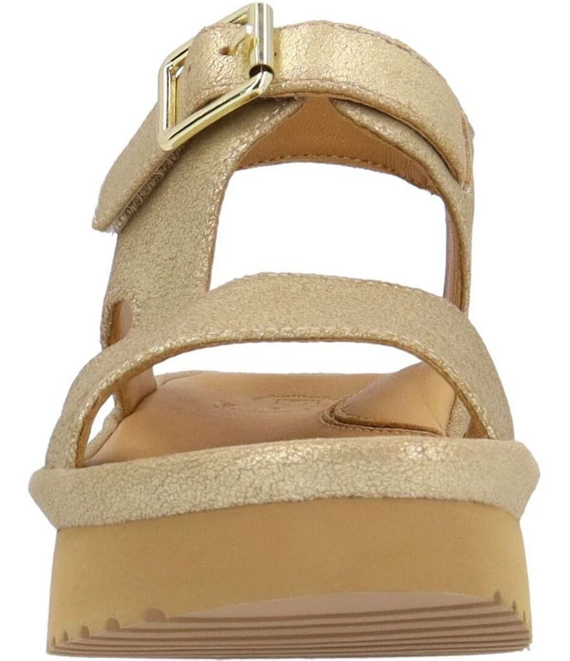 L'Amour Des Pieds Azenor Suede Platform Wedge Sandals