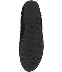 L'amour Des Pieds Cailene Kid Suede Studded Loafers