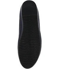 L'Amour Des Pieds Carlow Leather Slip On Platform Wedge Loafers