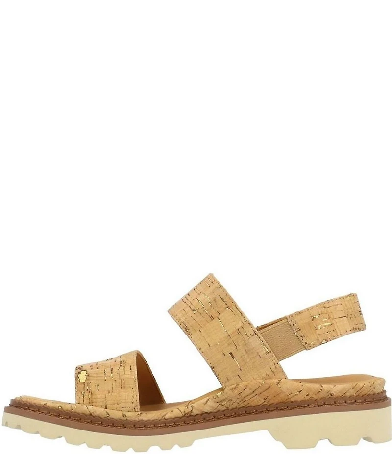 L'Amour Des Pieds Delphina Cork Sandals
