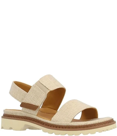L'Amour Des Pieds Delphina Linen Sandals