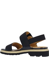 L'Amour Des Pieds Delphina Stretch Elastic Sandals