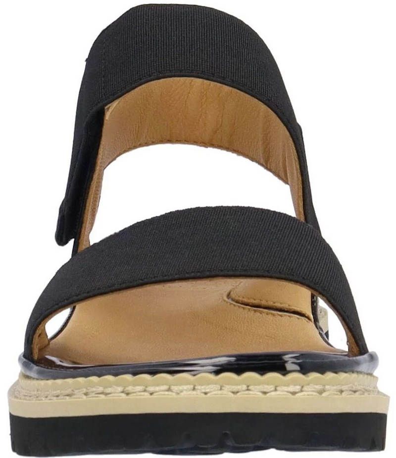 L'Amour Des Pieds Delphina Stretch Elastic Sandals
