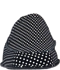 L'Amour Des Pieds Falira Dot Print Leather Driver Loafers