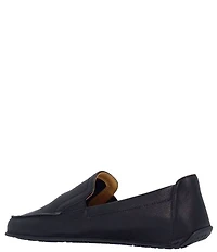 L'Amour Des Pieds Falira Leather Driver Flats