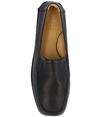 L'Amour Des Pieds Falira Leather Driver Flats