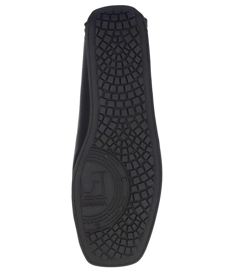 L'Amour Des Pieds Falira Leather Driver Flats