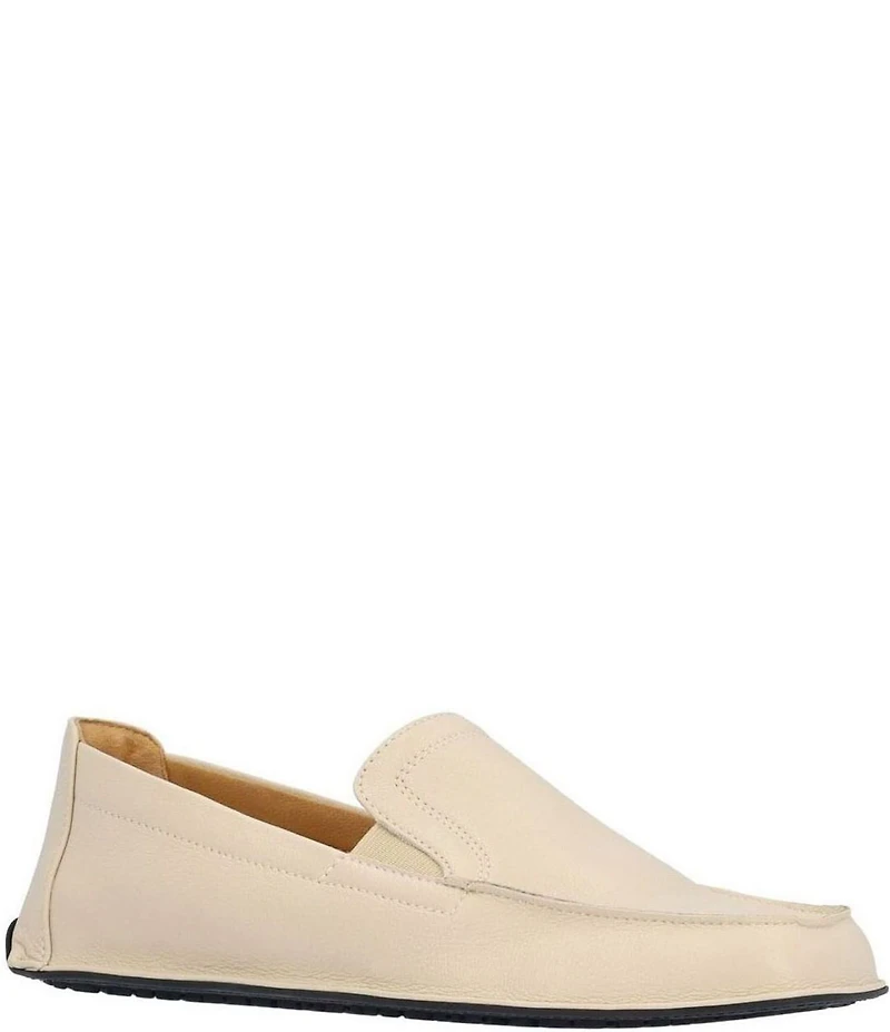 L'Amour Des Pieds Falira Leather Driver Loafers