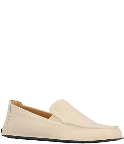 L'Amour Des Pieds Falira Leather Driver Loafers