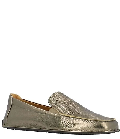 L'Amour Des Pieds Falira Leather Driver Flats