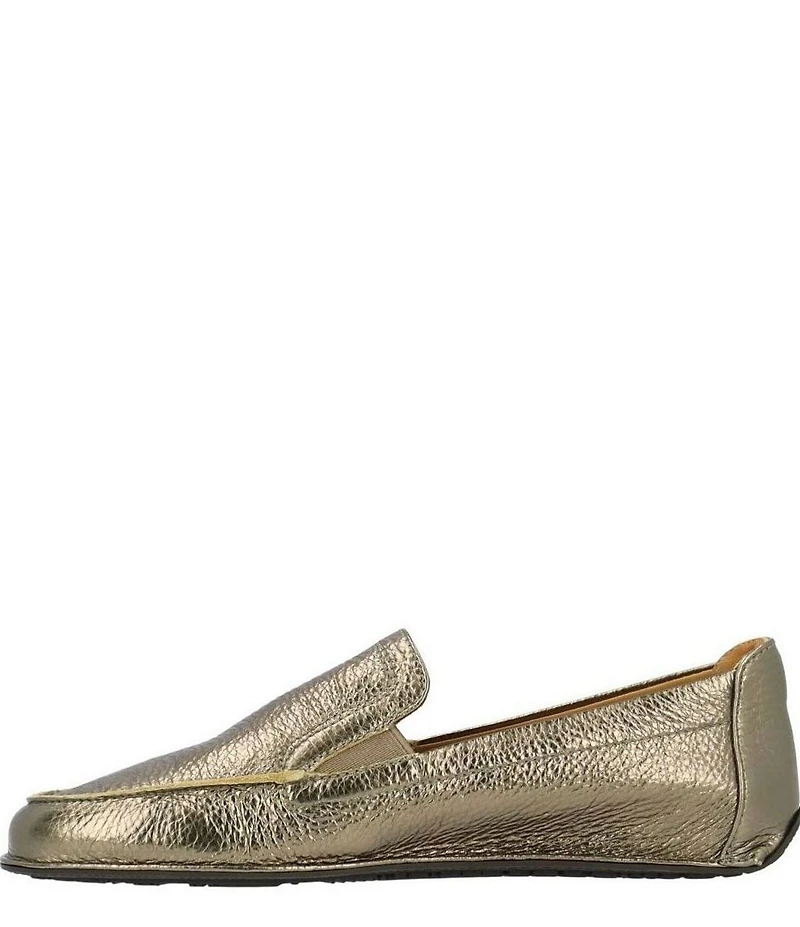 L'Amour Des Pieds Falira Leather Driver Flats