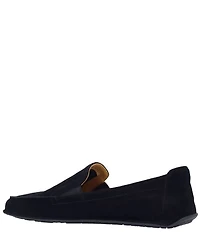 L'Amour Des Pieds Falira Suede Driver Loafers