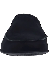 L'Amour Des Pieds Falira Suede Driver Loafers