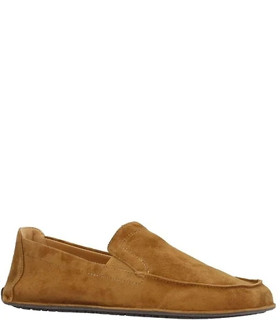 L'Amour Des Pieds Falira Suede Driver Loafers