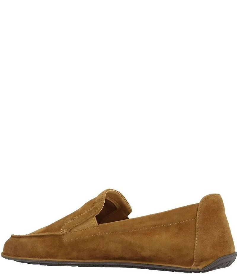 L'Amour Des Pieds Falira Suede Driver Loafers