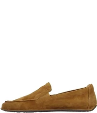 L'Amour Des Pieds Falira Suede Driver Loafers
