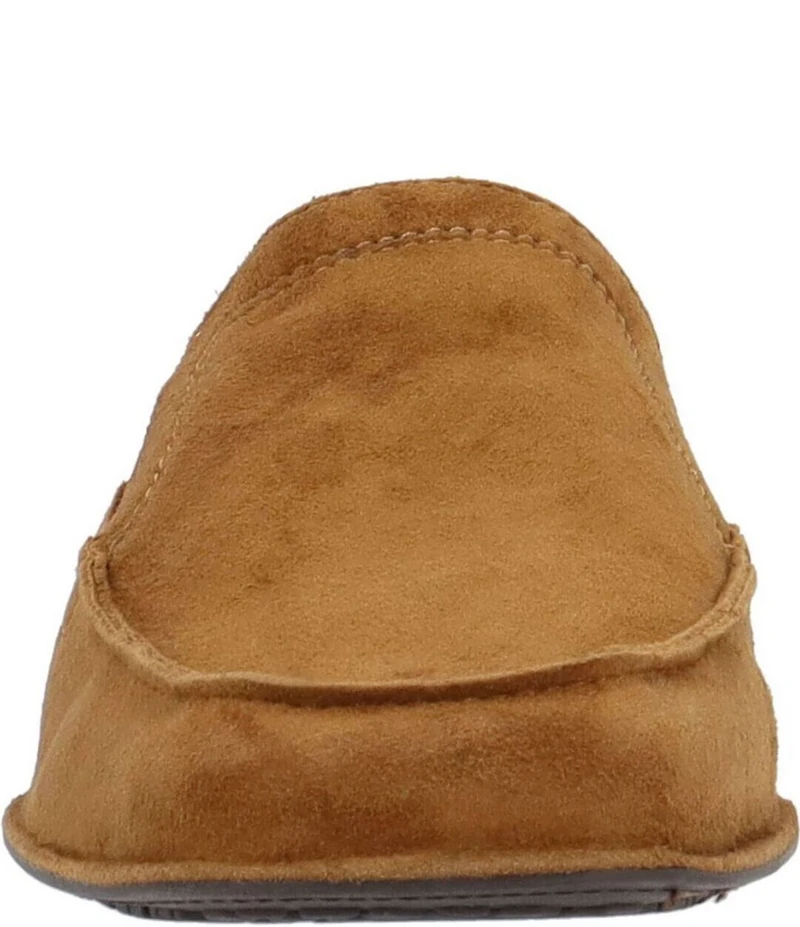 L'Amour Des Pieds Falira Suede Driver Loafers