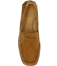L'Amour Des Pieds Falira Suede Driver Loafers