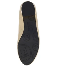 L'Amour Des Pieds Floella Metallic Dot Print Suede Buckle Ornamented Pumps