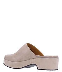 L'Amour Des Pieds Galana Suede Clogs