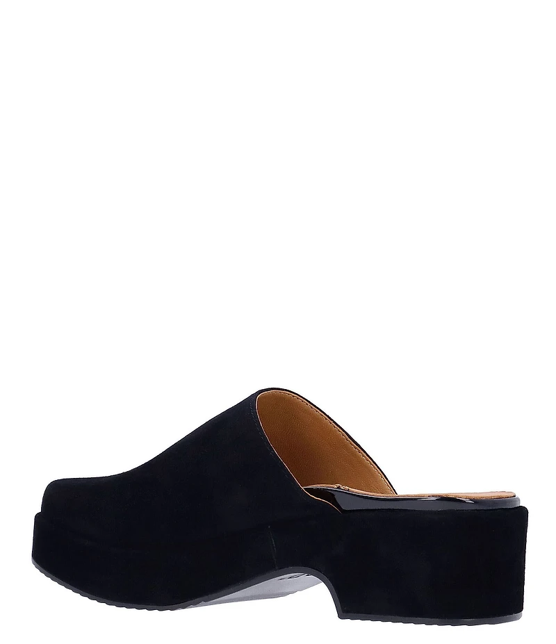 L'Amour Des Pieds Galana Suede Clogs