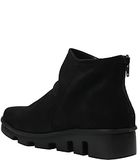 L'Amour Des Pieds Hadirat Distressed Leather Ankle Booties