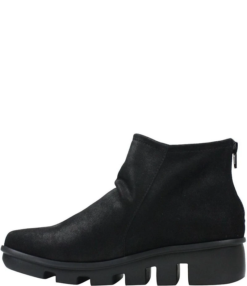 L'Amour Des Pieds Hadirat Distressed Leather Ankle Booties