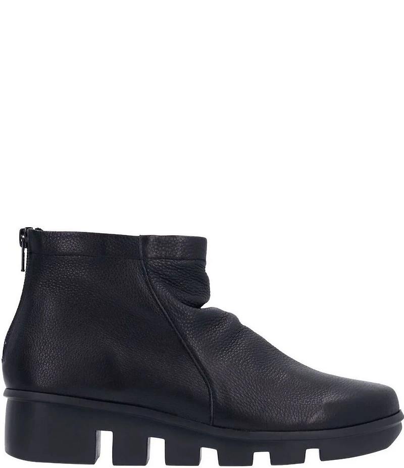 L'Amour Des Pieds Hadirat Leather Ankle Booties