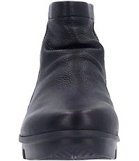 L'Amour Des Pieds Hadirat Leather Ankle Booties