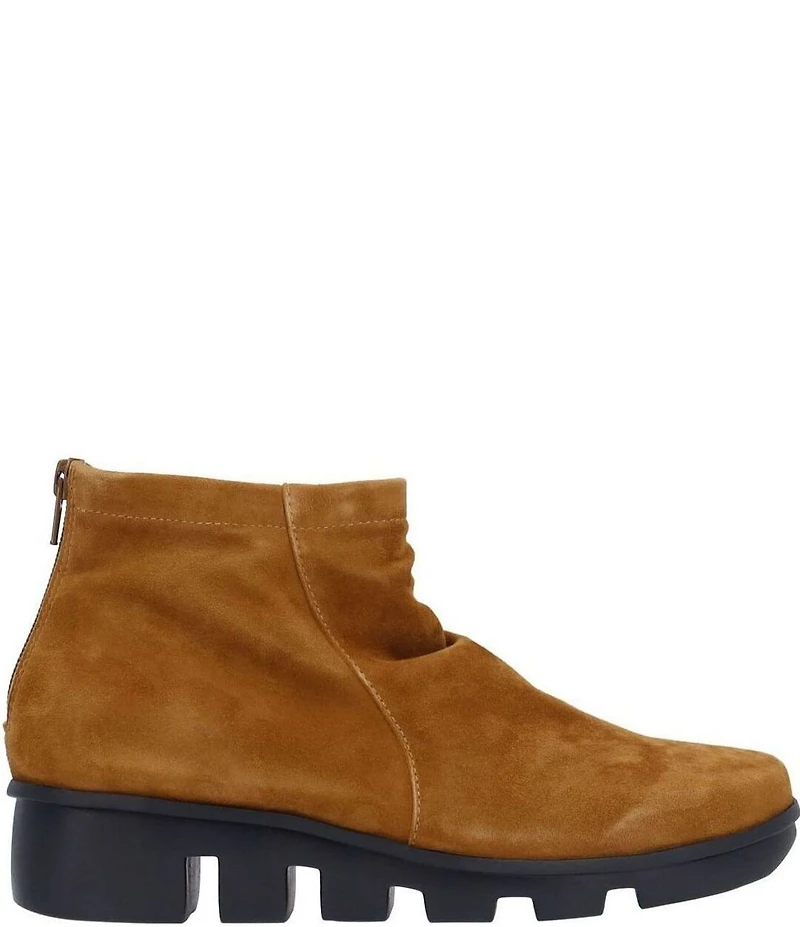 L'Amour Des Pieds Hadirat Suede Ankle Booties