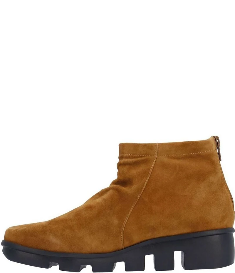 L'Amour Des Pieds Hadirat Suede Ankle Booties