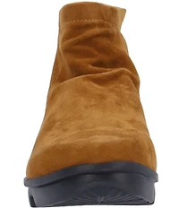 L'Amour Des Pieds Hadirat Suede Ankle Booties