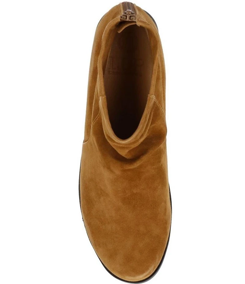 L'Amour Des Pieds Hadirat Suede Ankle Booties