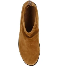 L'Amour Des Pieds Hadirat Suede Ankle Booties