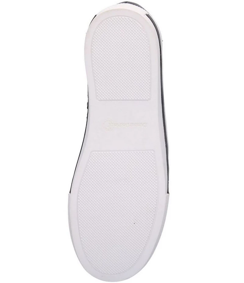 L'Amour Des Pieds Karsha Woven Leather Slip On Sneakers