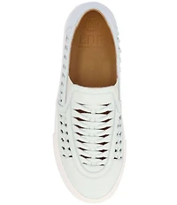 L'Amour Des Pieds Karsha Woven Leather Slip On Sneakers
