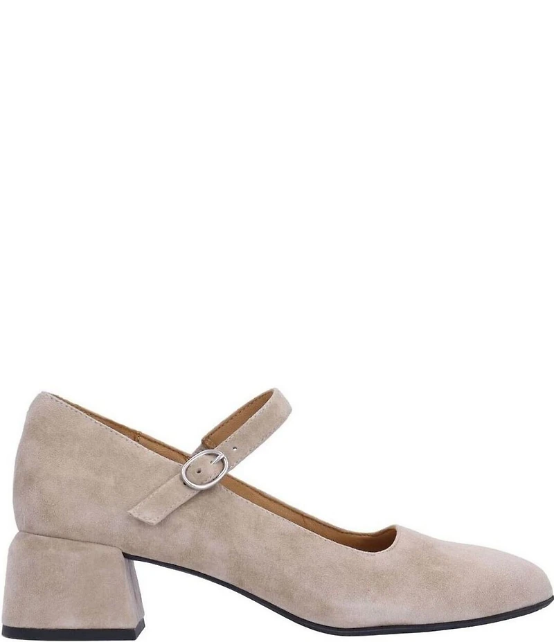 L'Amour Des Pieds Katriel Suede Mary Jane Pumps