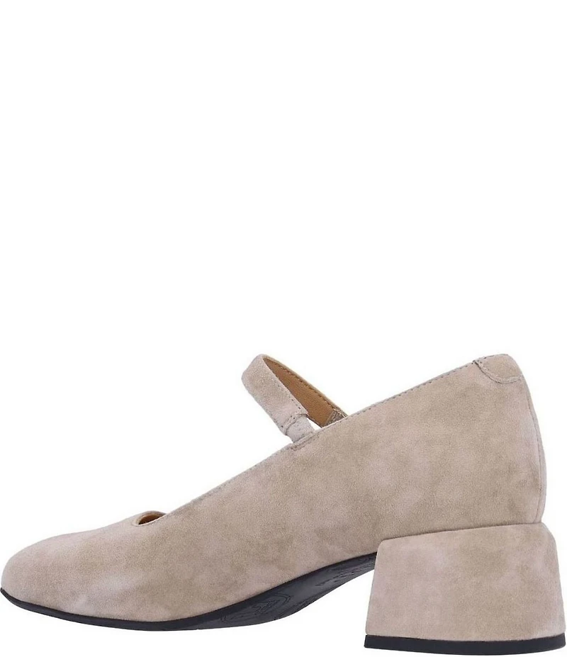 L'Amour Des Pieds Katriel Suede Mary Jane Pumps