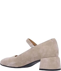 L'Amour Des Pieds Katriel Suede Mary Jane Pumps