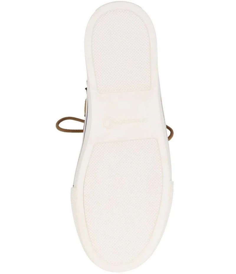 L'amour Des Pieds Keaton Suede and Mesh Lace Up Sneakers