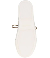 L'amour Des Pieds Keaton Suede and Mesh Lace Up Sneakers