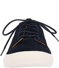 L'amour Des Pieds Keaton Suede and Mesh Lace Up Sneakers