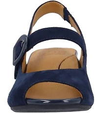 L'Amour Des Pieds Merryn Suede Mary Jane Slingback Pumps