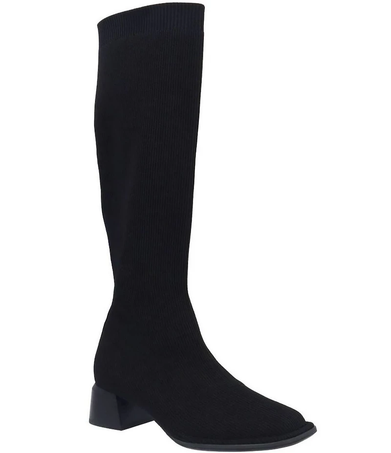 L'Amour Des Pieds Nolita Stretch Knit Tall Boots