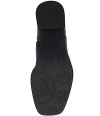 L'Amour Des Pieds Nuvora Leather Square Toe Booties