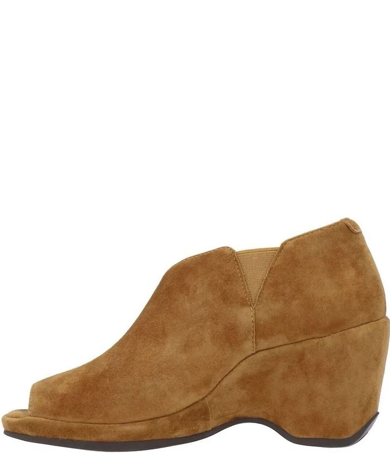 L'Amour Des Pieds Oksana Suede Peep Toe d'Orsay Shooties