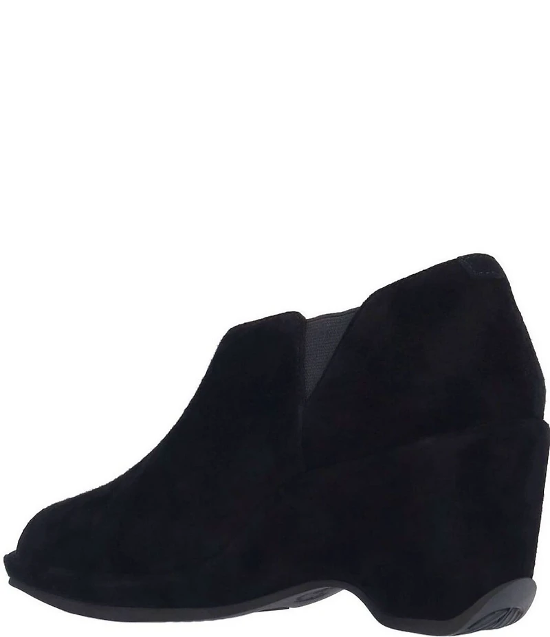 L'Amour Des Pieds Oksana Suede Peep Toe d'Orsay Shooties