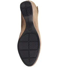 L'Amour Des Pieds Orva Suede Ankle Strap Pumps