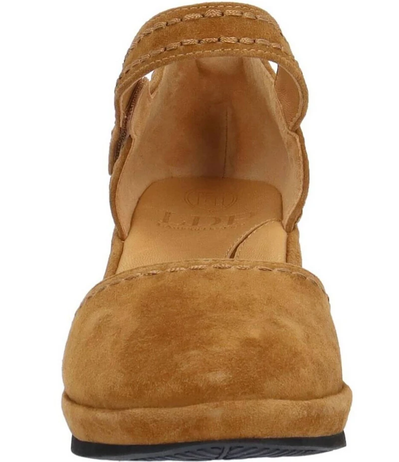 L'Amour Des Pieds Orva Suede Ankle Strap Pumps