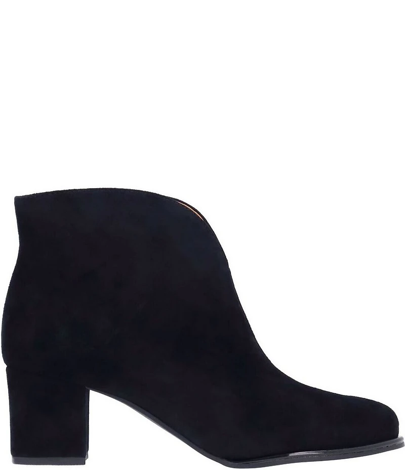 L'Amour Des Pieds Phinn Suede Ankle Booties